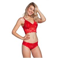 Kırmızı Bralet Dantelli Sütyen Takım (2 Parça) (6510K)